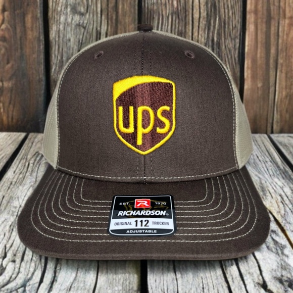 Trucker "UPS" Hat snap back - Picture 1 of 6